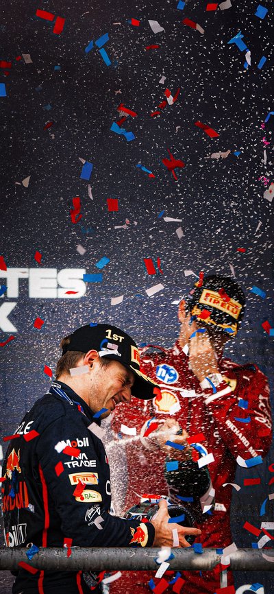 2025 United States GP - Max Verstappen & Charles Leclerc